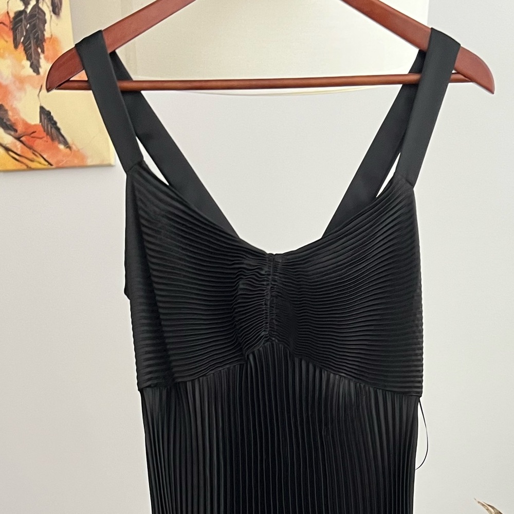 NWT Pleated Maxi Dress - Picture 2 of 4